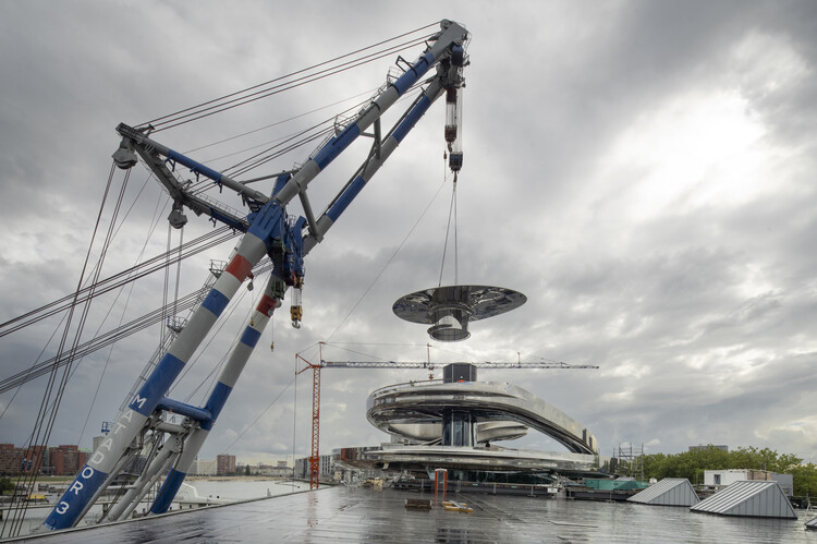 MAD Architects' Metal Storm Takes Shape Over Rotterdam's Migration Museum - Image 7 of 11