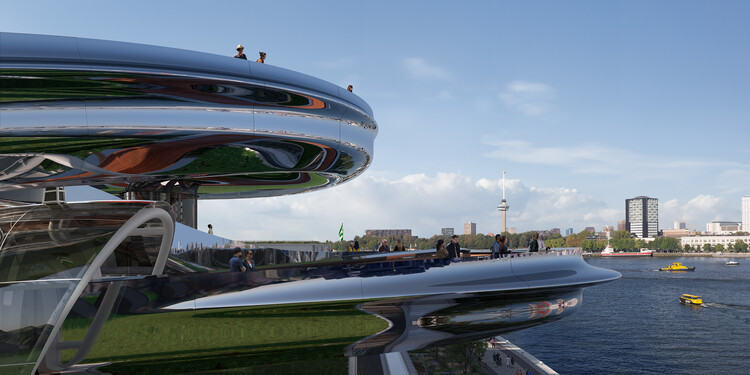 MAD Architects' Metal Storm Takes Shape Over Rotterdam's Migration Museum - Image 8 of 11